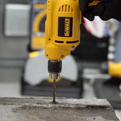 Gambar Dewalt Bor Listrik Rotary 550 watt 10 mm DWD014-B1 - Kuning