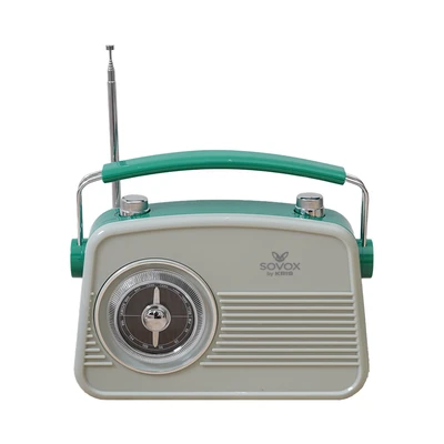 Gambar Sovox Speaker Retro Bluetooth Dengan Radio - Hijau