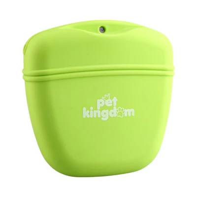 Gambar Pet Kingdom Ukuran L Tempat Camilan Hewan - Hijau