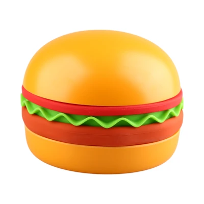 Gambar Pet Kingdom Tempat Makan Hewan 5 In 1 Hamburger - Kuning