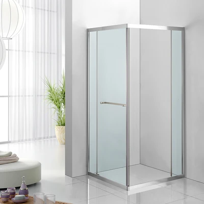 Gambar Acroz 90x90 cm Shower Box Space Saver Transparan