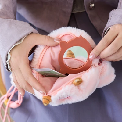Gambar Friendsheep Tas Selempang Plush - Pink