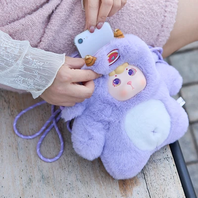 Gambar Friendsheep Tas Selempang Plush - Ungu