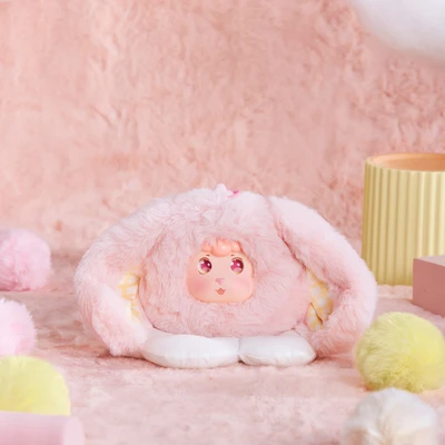 Gambar Friendsheep Gantungan Kunci Plush Purse Rabbit - Pink