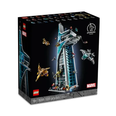 Gambar LEGO Marvel Avengers Tower - Silver