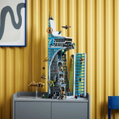 Gambar LEGO Marvel Avengers Tower - Silver