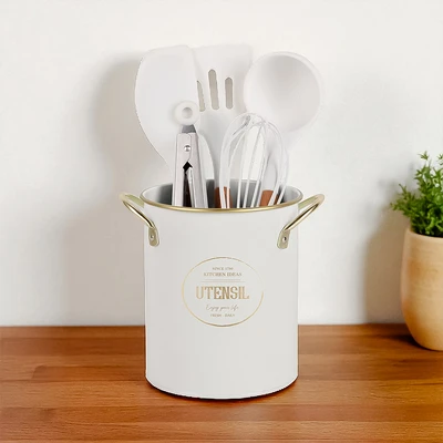 Gambar Informa Virla Peralatan Masak Dengan Holder Penyimpanan Set 6 pcs - Putih