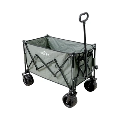 Gambar Soleil Troli Barang Camping Lipat 100 kg - Hijau
