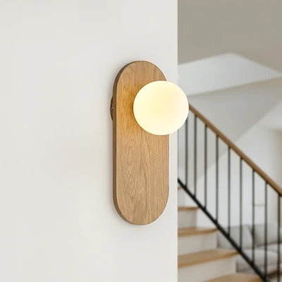 Gambar Informa Avery Lampu Dinding Indoor - Cokelat
