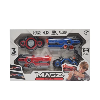 Gambar Top Gear Magz Laser Tag Advance Battle - Merah/biru