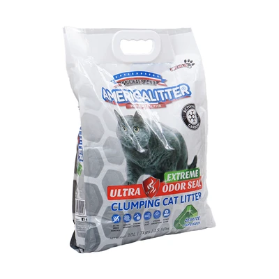 Gambar America Litter Pasir Kucing Extreme Ultra Odor Seal 10 Liter - Abu-Abu