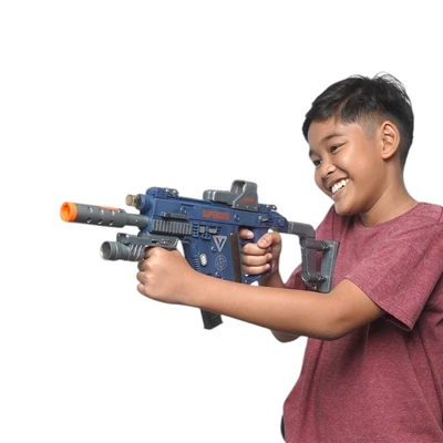 Gambar Cruzer Blast Strike Force Vector Kriss - Abu-abu/biru