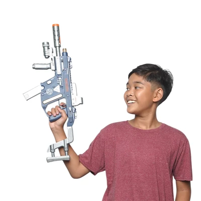 Gambar Cruzer Blast Strike Force Vector Kriss - Abu-abu/biru