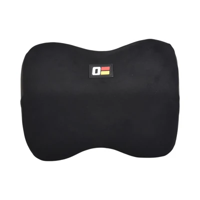 Gambar Otto Klasse Set 2 Pcs Bantal Leher Kursi Mobil Suede 1 - Hitam