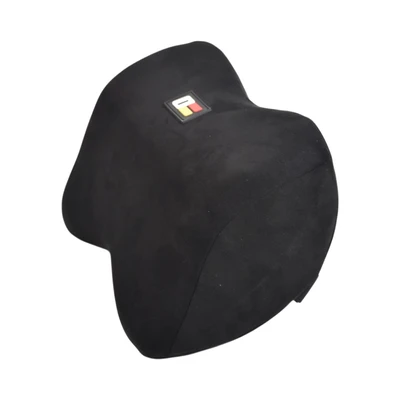Gambar Otto Klasse Set 2 Pcs Bantal Leher Kursi Mobil Suede 1 - Hitam