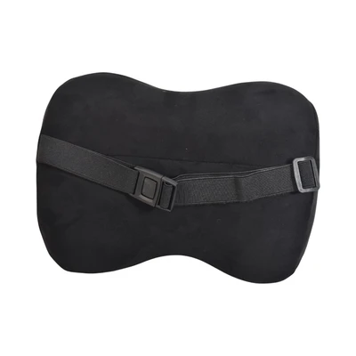 Gambar Otto Klasse Set 2 Pcs Bantal Leher Kursi Mobil Suede 1 - Hitam