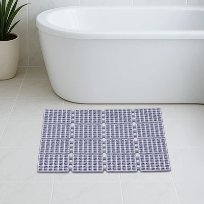 Gambar Forhom Keset Kamar Mandi PVC Anti Slip 60x60 cm - Abu-abu