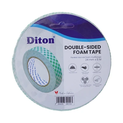 Gambar Diton Foam Double Tape 2.4x500 cm - Putih