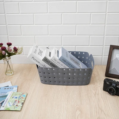 Gambar Stora Quartz Keranjang Penyimpanan Large 37x25x13 cm - Biru