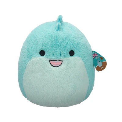 Gambar Squishmallows Boneka Fuzz A Mallows Eel 30.4 Cm - Biru