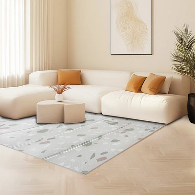 Gambar Forhom Karpet Lipat Stone XPE 150x200 cm - Cokelat/Abu-abu