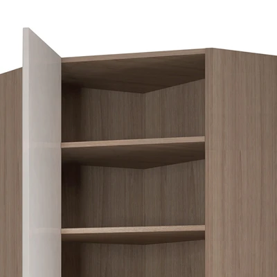 Gambar Informa Ilsa Kabinet Dinding Dapur Sudut 60 cm - Cokelat