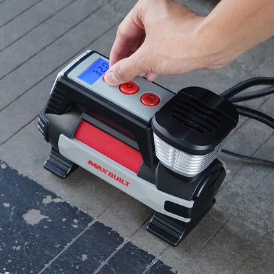Gambar Maxbuilt Pompa Ban Super Digital 15A Dc12V - Hitam