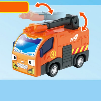 Gambar Tayo Diecast Rescue Smart Bau Tyt - Oranye