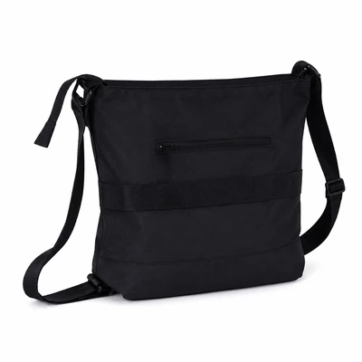 Gambar Ataru Basic Sling Bag Tote Bag Backpack Nylon 3 in 1 Ukuran L - Hitam
