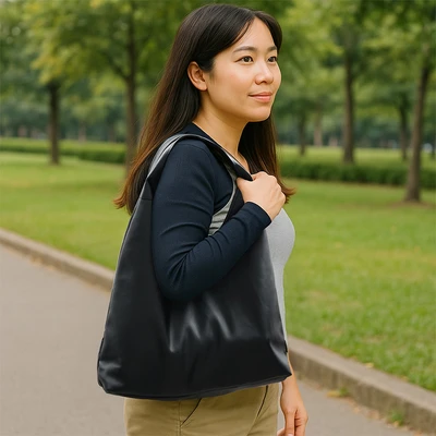 Gambar Ataru Tas Bahu Medium - Hitam