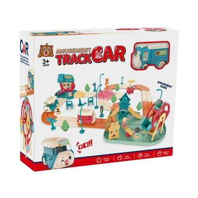 Gambar Little Giggles Set Amusement Track Car - Mix