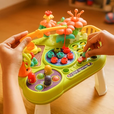 Gambar Little Giggles Playset Multifunction Gaming Table - Hijau