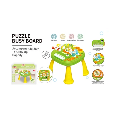 Gambar Little Giggles Playset Multifunction Dinogame Table - Hijau