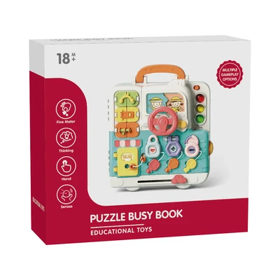 Gambar Little Giggles Playset Puzzle Busy Book Dengan Musik - Mix