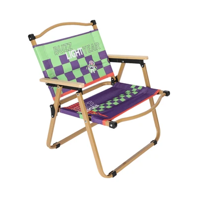 Gambar Paso Kursi Kermit Lipat Anak Buzz - Ungu/hijau