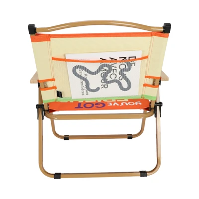 Gambar Paso Kursi Kermit Lipat Anak Jessie - Oranye/krem