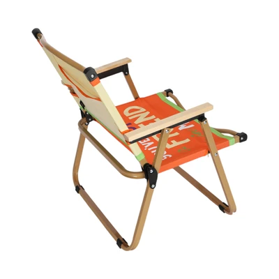 Gambar Paso Kursi Kermit Lipat Anak Jessie - Oranye/krem