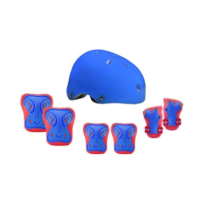 Gambar Paso Ukuran 34-38 Sepatu Roda Inline Skate Spiderman - Biru/merah