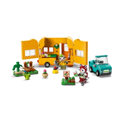 Gambar LEGO Animal Crossing Leifs Caravan & Garden Shop Set 263 Pcs 77054 - Mix