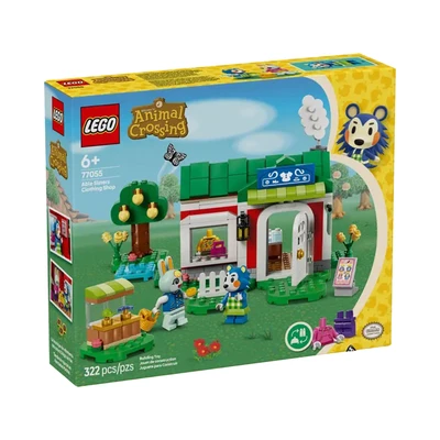 Gambar LEGO Animal Crossing Able Sisters Clothing Shop Set 322 Pcs 77055 - Mix