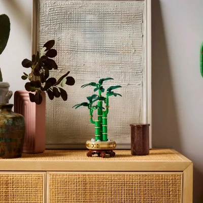 Gambar LEGO Set 325 Pcs Botanicals Lucky Bamboo - Hijau