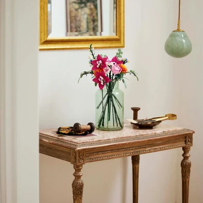 Gambar LEGO Set 749 Pcs Botanicals Pretty Pink Flower Bouquet - Mix