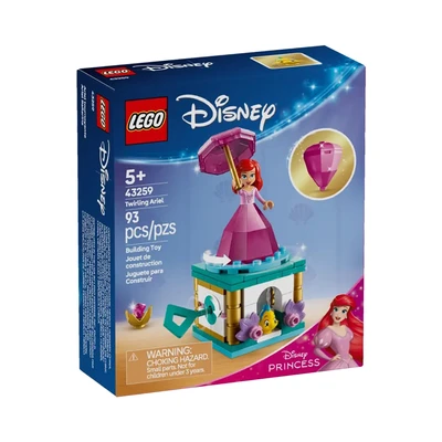 Gambar LEGO Disney Twirling Ariel Set 93 Pcs 43259 - Mix