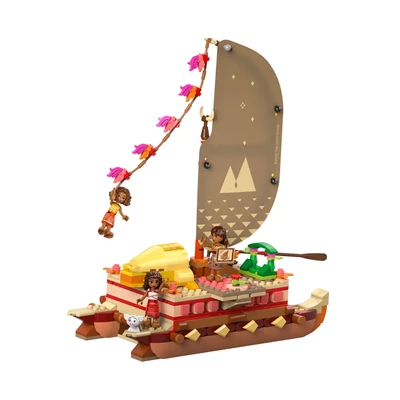 Gambar LEGO Disney Moanas Adventure Canoe Set 529 Pcs 43270 - Mix