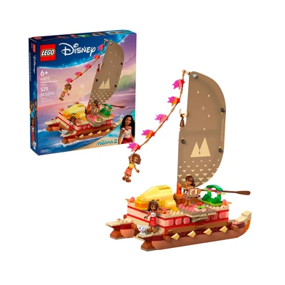 Gambar LEGO Disney Moanas Adventure Canoe Set 529 Pcs 43270 - Mix