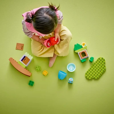 Gambar LEGO Duplo Balancing & Stacking Tree Set 27 Pcs 10440 - Mix