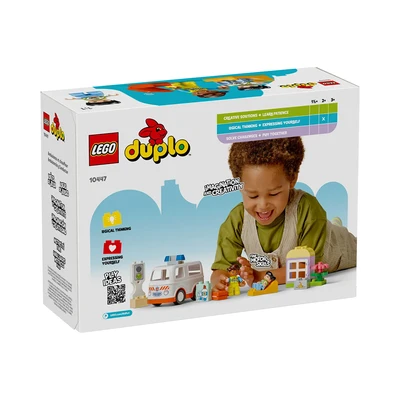 Gambar LEGO Duplo Ambulance & Driver Set 19 Pcs 10447 - Mix