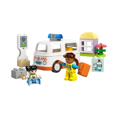 Gambar LEGO Duplo Ambulance & Driver Set 19 Pcs 10447 - Mix