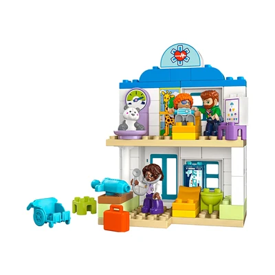 Gambar LEGO Duplo First Time Visit With The Doctor Set 65 Pcs 10449 - Mix