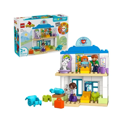 Gambar LEGO Duplo First Time Visit With The Doctor Set 65 Pcs 10449 - Mix
